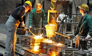 La industria metalúrgica cayó un 7,3% interanual en septiembre