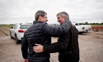 Máximo Kirchner encabezó un encuentro con Sergio Uñac en la provincia de San Juan