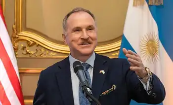 Peter Lamelas: "Estamos apoyando a este gobierno, y si siguen por este rumbo vamos a seguir apoyando a la Argentina"