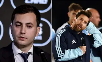 Apuntan contra Di Carlo y otros dirigentes de River por el sabotaje al homenaje a Messi en su despedida de la Selección