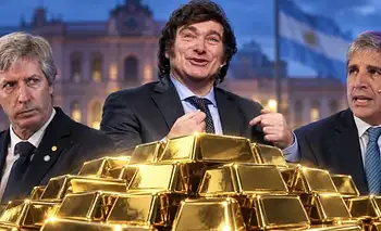 El oro de las reservas dejó una pérdida millonaria