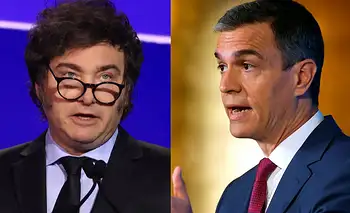 España: Milei insultó a Sánchez y los números lo desmienten