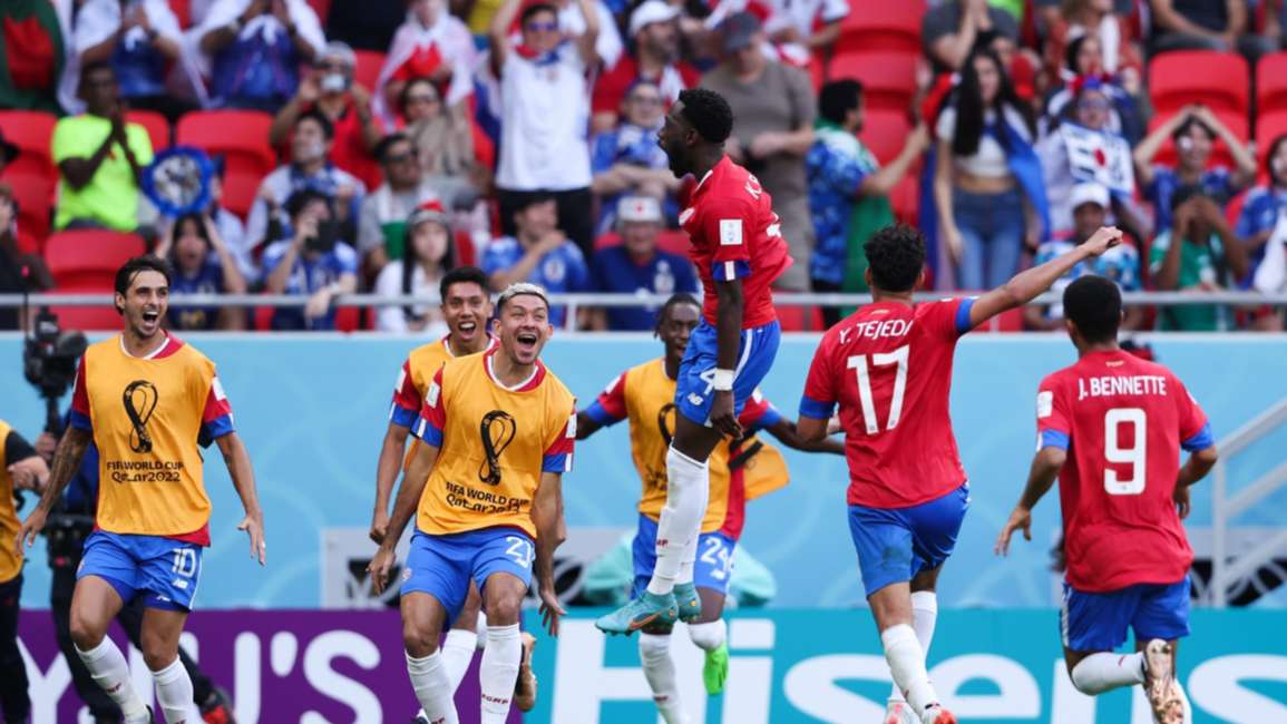 Luego de perder 7 a 0 con España, Costa Rica venció a Japón