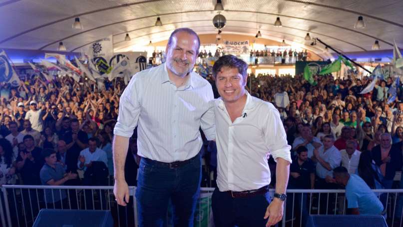 Kicillof celebró el triunfo de Susbielles en Bahía Blanca