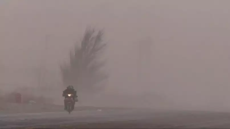 Se voló todo: el viento Zonda se hizo sentir en Mendoza con ráfagas que superaron los 100 kilómetros por hora