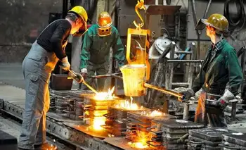 La industria metalúrgica volvió a caer en octubre y tocó su nivel más bajo desde la pandemia en 2020