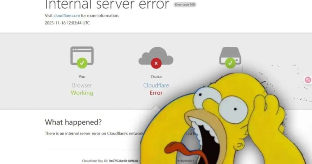 Se cayó Cloudflare y protagonizó un masivo corte de internet a nivel ...