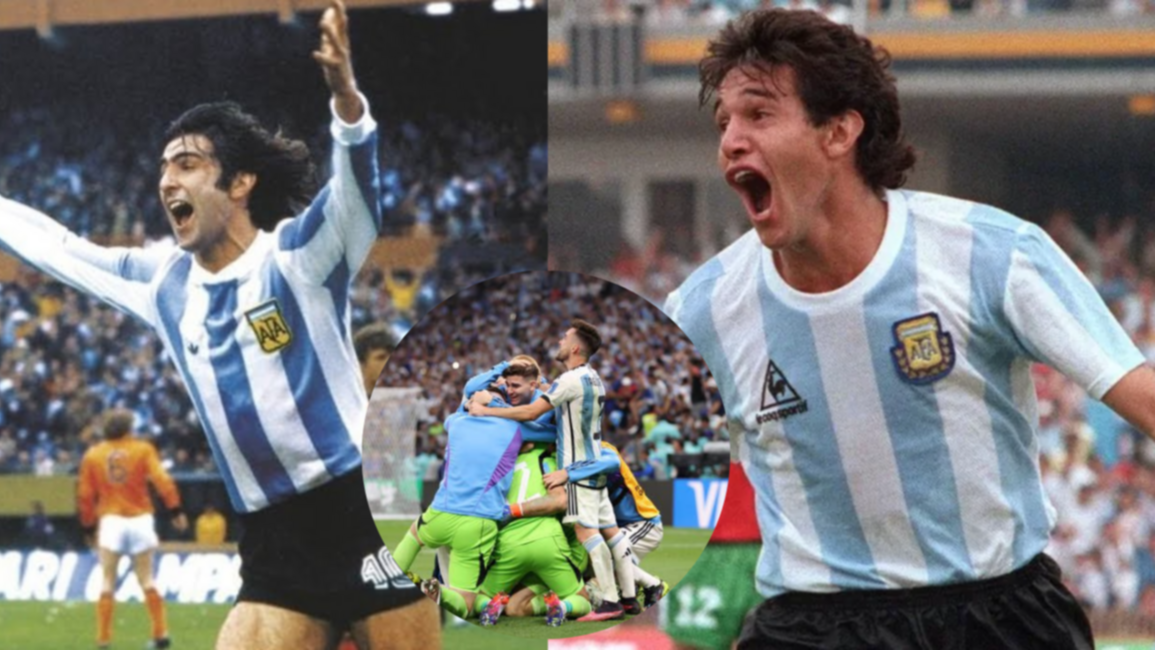 Acostumbrados a sufrir: La singular coincidencia entre las finales que ganó Argentina en 1978, 1986 y 2022