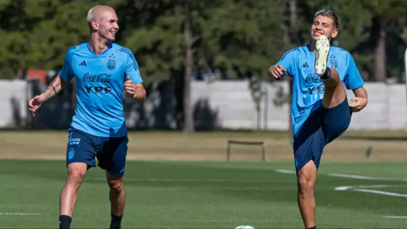 Con varias figuras, la Sub 20 de Placente se entrena para el Sudamericano